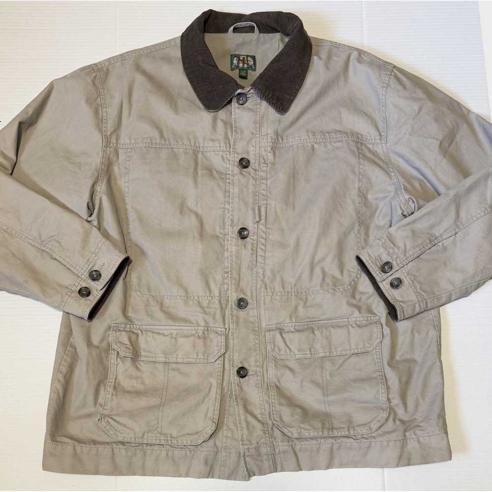 CABELAS - Men's Lined Barn Chore Cargo Jacket - Size X-Large - XL - Picture 1 of 8